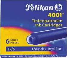 Tintenpatrone 4001 TP/6 königsblau