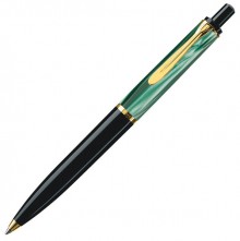 Pelikan Druckkugekschreiber K200 grün-marmoriert, mit hochwertiger
