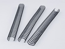 Binderücken Renz Ring Wire 3:1 8,0 mm für 60 Blatt schwarz