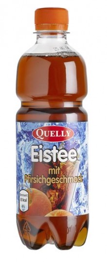 Quelly Eistee Pfirsich 500 ml PET Einweg, Preis incl. Pfand