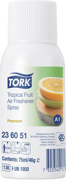 Lufterfrischer Spray, Fruchtduft, 75 ml.
