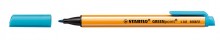 GREENpoint Faserschreiber, türkis, 0,8mm, robuste breite Spitze,
