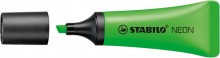 Textmarker Stabilo NEON, grün, Strichstärke: 2-5mm, im Tubendesign