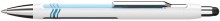 Kugelschreiber Epsilon Touch mit Viscoglide-Technologie, weiß/blau