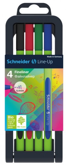 Fineliner Line-Up, 0,4mm 4er Etui