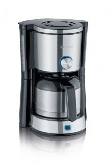 Kaffeemaschine KA 4845 f. 8 Tassen 1 L, edelstahl/schwarz, max. 1000W