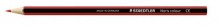 Farbstift Noris colour, rot, Strichsärke: 3mm, hohe Bruch-