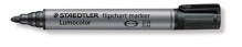 Lumocolor Flipchart marker mit Rundspitze 2mm schwarz