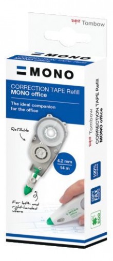 Nachfüllkassette Mono office 4,2mm Bandlänge 10m für mittiges Abrollen