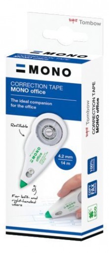 Korrekturroller Mono office 4,2mm Bandlänge 14m für mittiges Abrollen