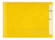 Document Safe 1, Schutzhülle passend für eine Karte, gelb, geeignet