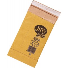 Jiffy Versandtasche Größe 00, braun Innenmaß. 105 x 229mm, Außenmaß: