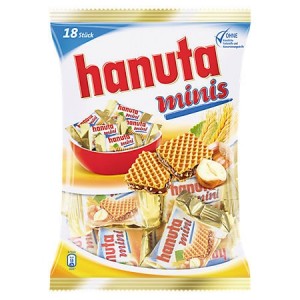 Hanuta Minis, 200g, 18 Stück im Beutel