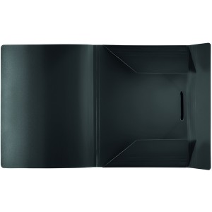 FolderSys Eckspann-Sammelbox DIN A4, schwarz, mit Innenklappen