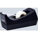 Büroring Klebefilm-Tischabroller aus Kunststoff,ungefüllt, schwarz,