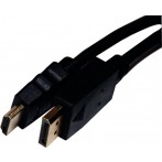 DisplayPort auf HDMI Kabel 1,0m, schwarz
