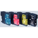 Multipack Tintenpatronen farbig LC-1280XL für MFC-J6510DW, MFC-J6710DW