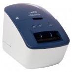 Etikettendrucker QL-600, blau/weiß thermodirektdruck, USB 2.0