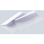 Briefumschlag weiss, C6/5, 120 g, FSC-Papier, Haftklebung, ohen
