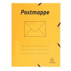 Postmappe A4 Colorspan gelb, Gummizug ohne Klappen - Colorspan