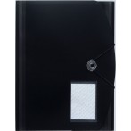 Jumbo Eckspanner-Sammelmappe schwarz 320 x 240 x 0 mm (HxBxT)
