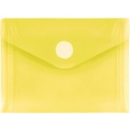 PP-Umschlag A7quer gelb transparent
