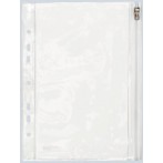 PVC-Sammelhülle/Kleinkramhülle A4 transparent Gleitverschluss
