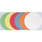 Moderationskreise 19,5cm 500 Stück in 6 Farben sortiert
