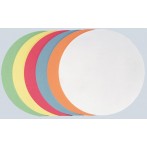 Moderationskreise 19,5cm 500 Stück in 6 Farben sortiert