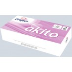 Kosmetiktücher akito 2-lagig aus 100% Zellstoff, hochweißes Tissue