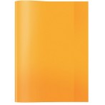 Heftschoner Folie transp. A4 orange