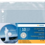 CD-DVD Hülle 145x135mm 5 Hüllen je Packung