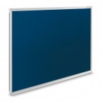 Textiltafel mit Aluminiumrahmen Abmeßung: 900x600mm blau