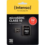 Micro SD Speicherkarte 128 GB, 40 MB/s Class 10, mit Adapter, für Fotos,