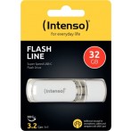 Speicherstick Flash Line USB 3.0, weiß Kapazität: 32 GB, Super Speed USB 3.1
