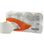 Tapira Plus Toilettenpapier 2lg, 8 Rollen, 250 Blatt/Rolle hochweiß