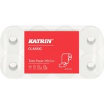 Toilettenpapier Katrin Classic eco 3-lg, 250 Blatt / Rolle, naturweiß