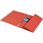 Jurismappe Recycle, DIN A4, aus 430 g/qm Karton, rot, 3 Klappen,