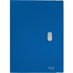 Dokumentenmappe Recycle, DIN A4, PP, blau, 3 Klappen, für ca. 150 Blatt