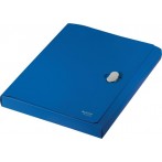Ablagebox Recycle, DIN A4, PP, blau, 3 Klappen, für ca. 250 Blatt (80g/qm),