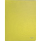 Sichtbuch Recycle, 20 Hüllen klar (45 Mikron), DIN A4, PP, gelb, für