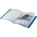 Sichtbuch Recycle, 40 Hüllen klar (45 Mikron), DIN A4, PP, blau, für