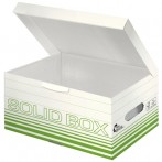 Archiv/Transportbox Solid hellgrün Größe S, 370x195x265mm, bis 15 kg