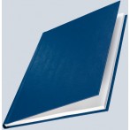 Buchbindemappe Hardcover A4 14mm Leinenüberzug matt blau