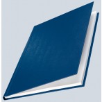 Buchbindemappe Hardcover A4 10,5mm Leinenüberzug matt blau