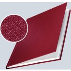 Buchbindemappe Hardcover A4 10,5mm Leinenüberzug matt bordeaux