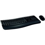 Wireless Desktop 5050, Maus+Tastatur schwarz, inkl. Handballenauflage,