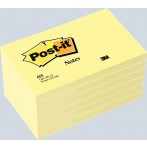 Haftnotiz Post-it 100 Blatt gelb 76x76mm