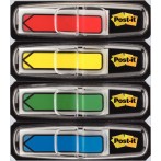 Post-it Index Haftstreifen Pfeile 11,9x43,2mm je Farbe 20 Streifen