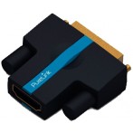 High-Speed Mini HDMI Stecker/ HDMI Buchse mit Ethernet Adapter